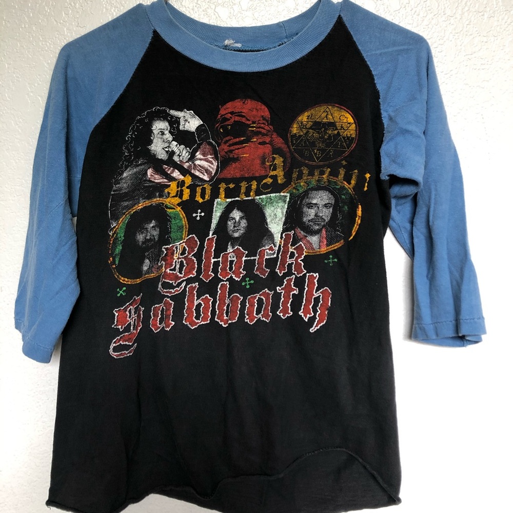 Black Sabbath vintage band t - 1980s